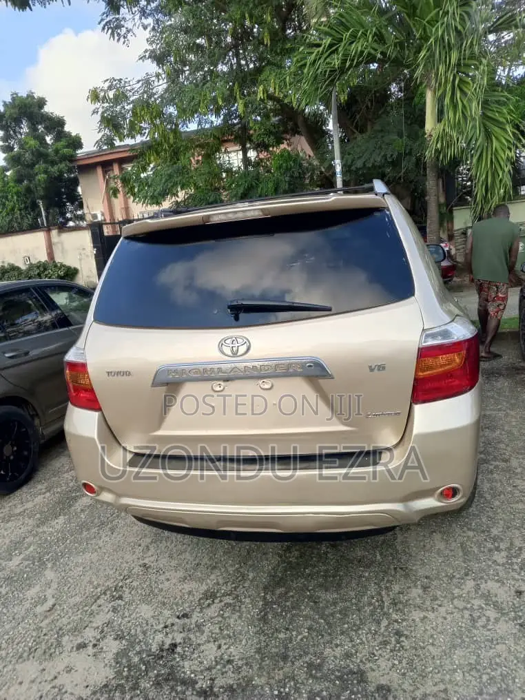 Toyota Highlander Limited 4x4 2008 Gold
