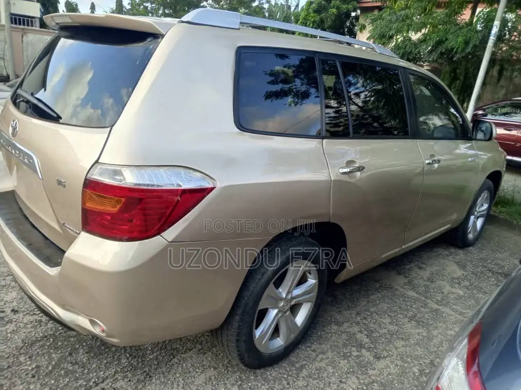 Toyota Highlander Limited 4x4 2008 Gold