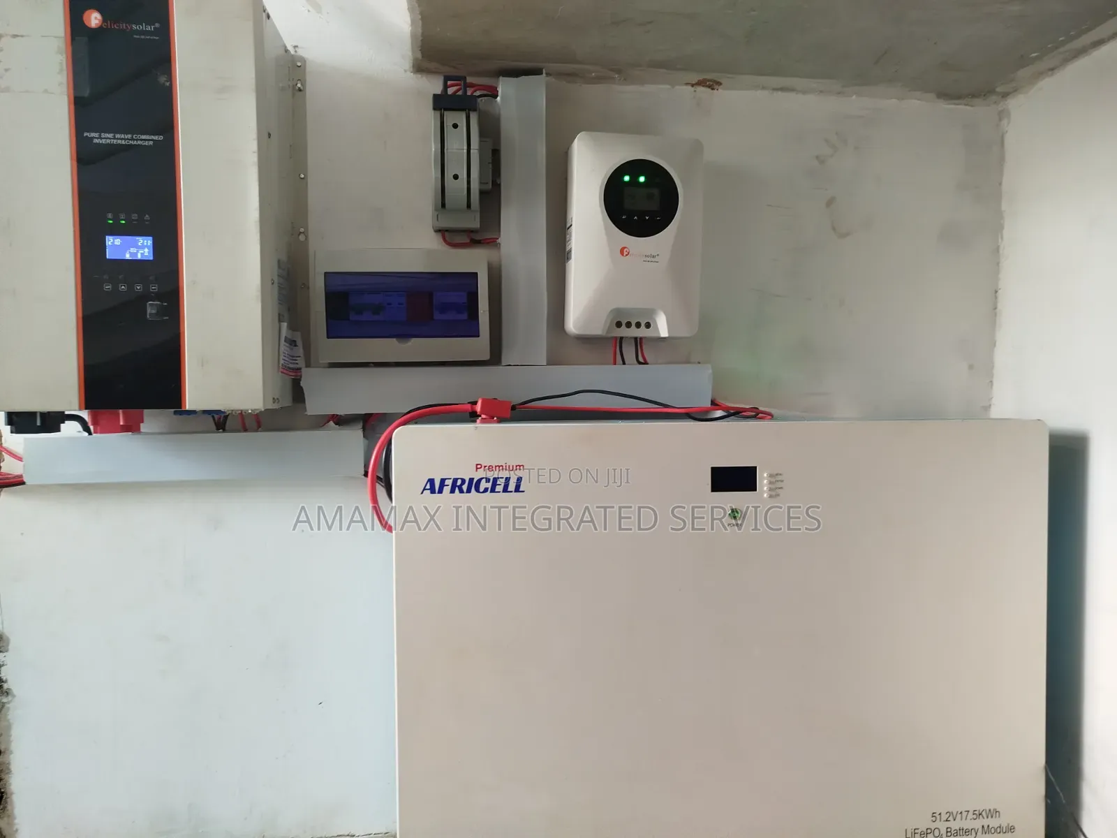 17.5kwh Lithium Battery 10kva Hybrid Inverter 48volt