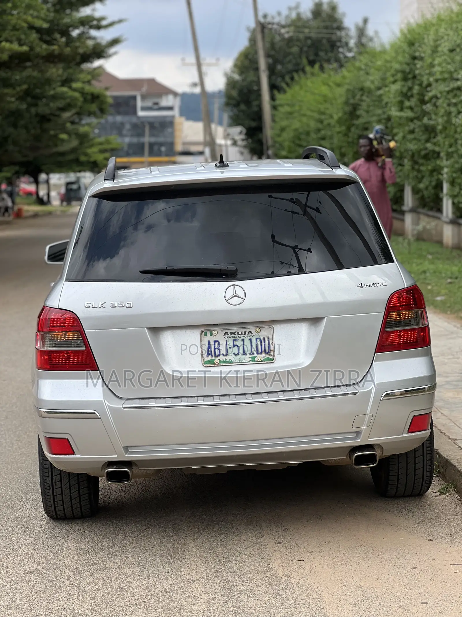 Mercedes-Benz GLK-Class 350 4MATIC 2012 Silver