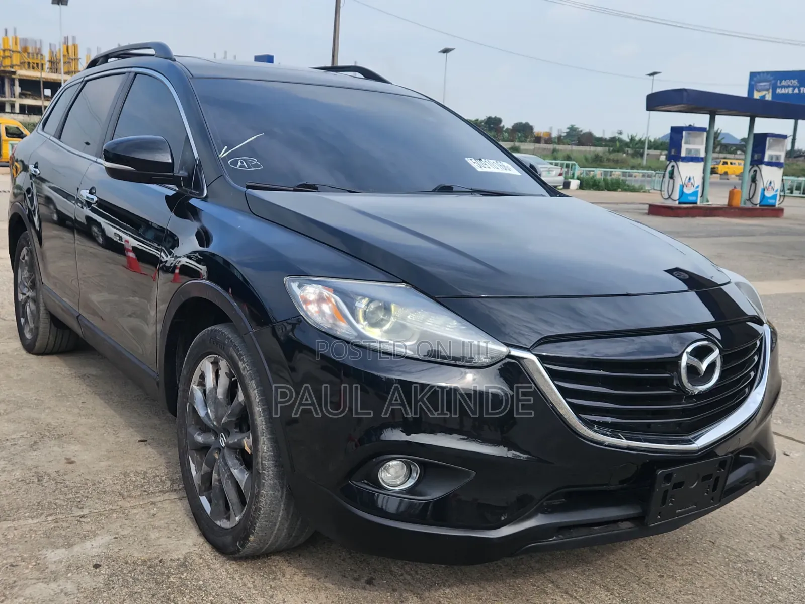 Mazda CX-9 Grand Touring 4dr SUV (3.7L 6cyl 6A) 2015 Black