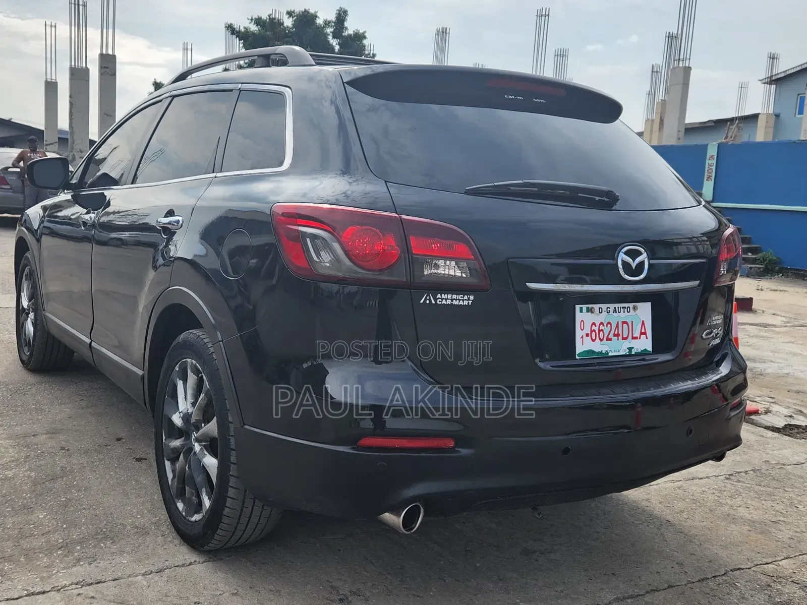 Mazda CX-9 Grand Touring 4dr SUV (3.7L 6cyl 6A) 2015 Black
