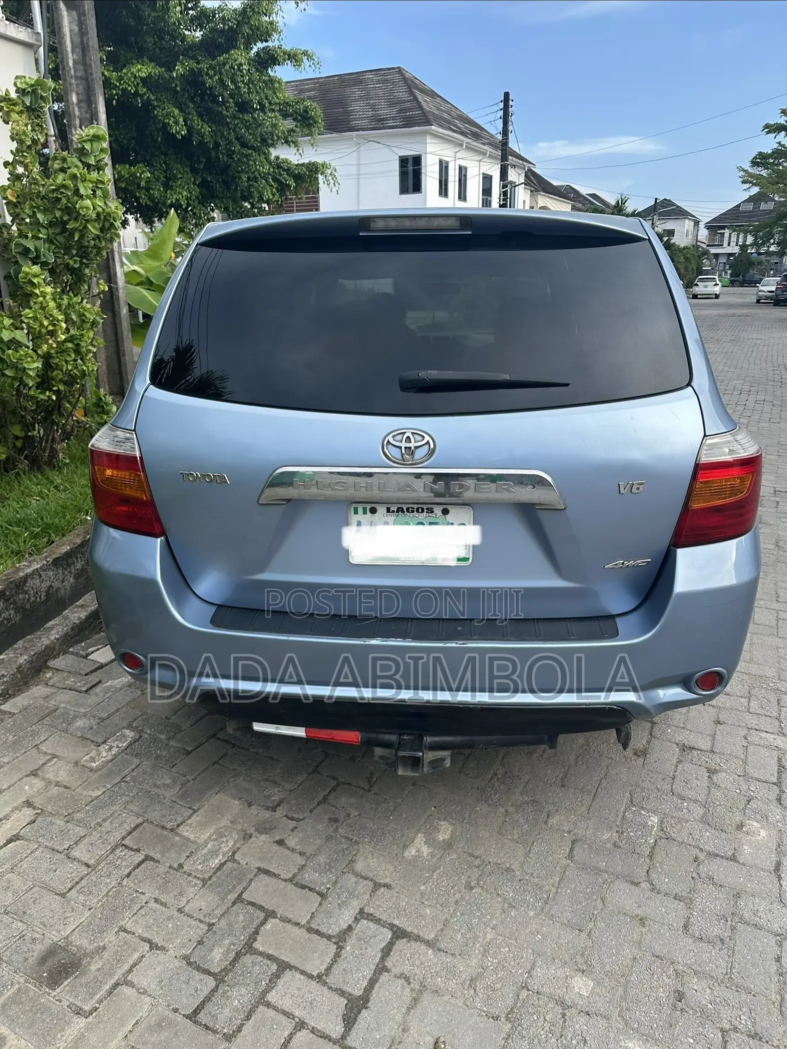 Toyota Highlander 2008 Blue