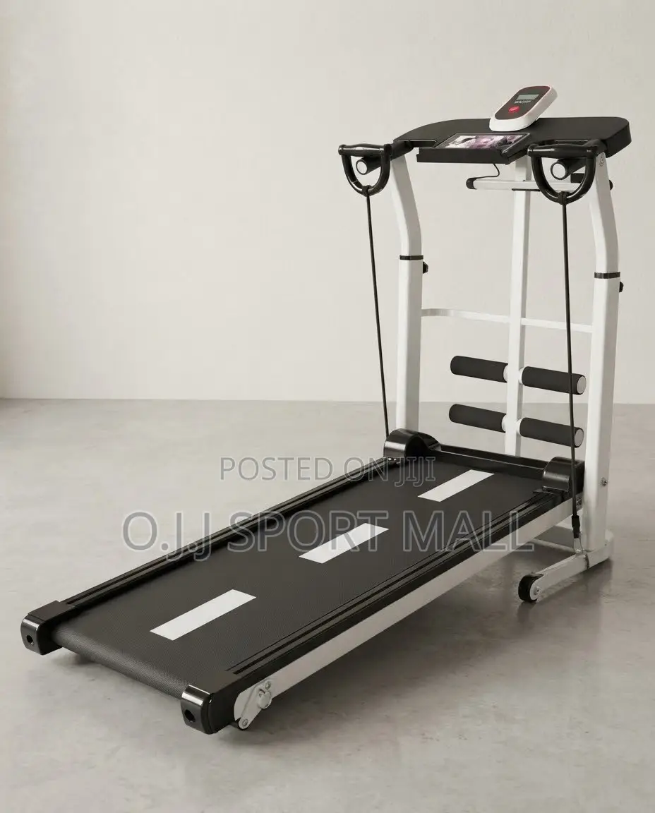 Supermax Pro 2HP Manual Treadmill – 120kg Capacity, 12% Incline