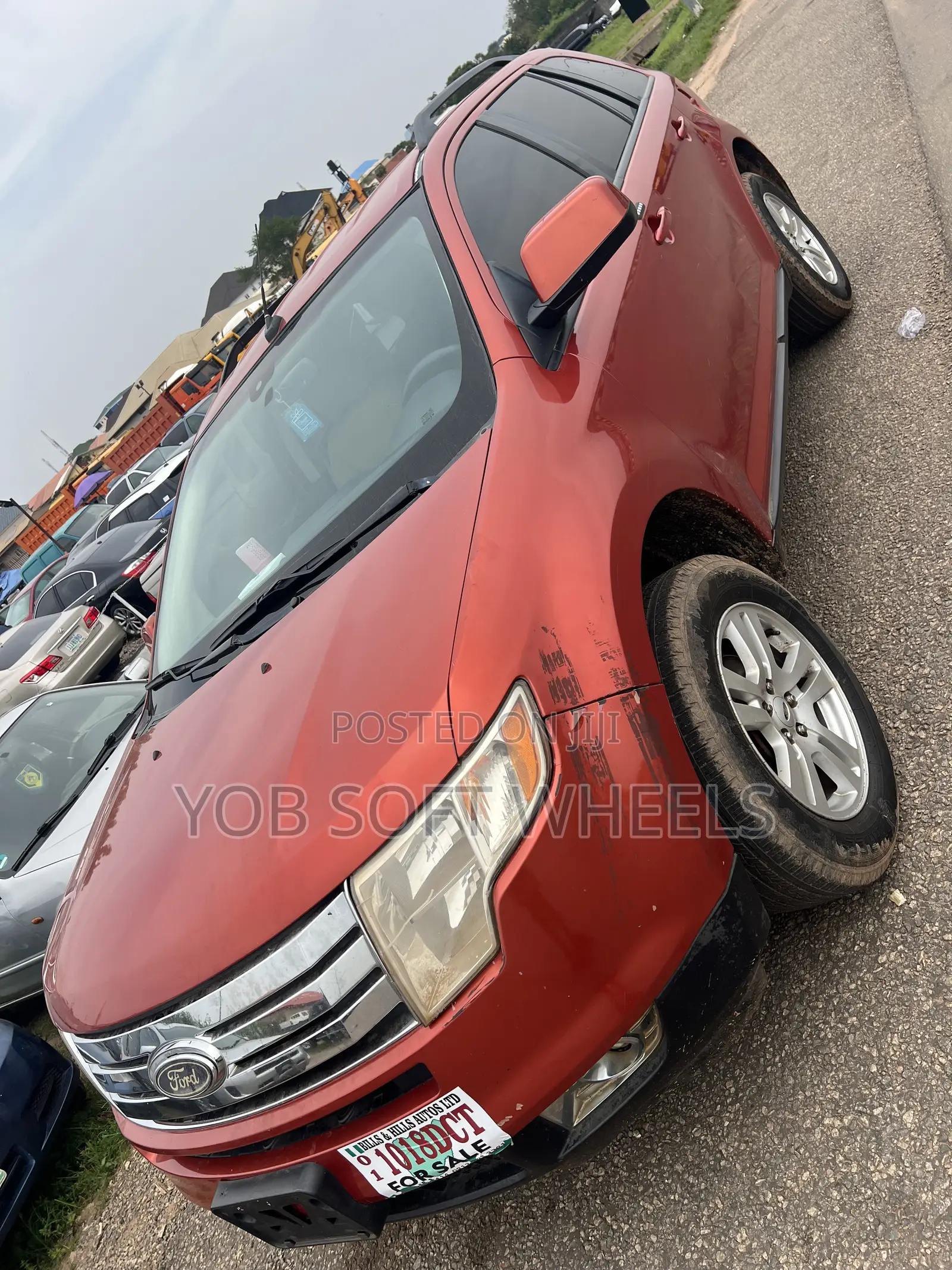 Ford Edge SE 4dr AWD (3.5L 6cyl 6A) 2008 Red