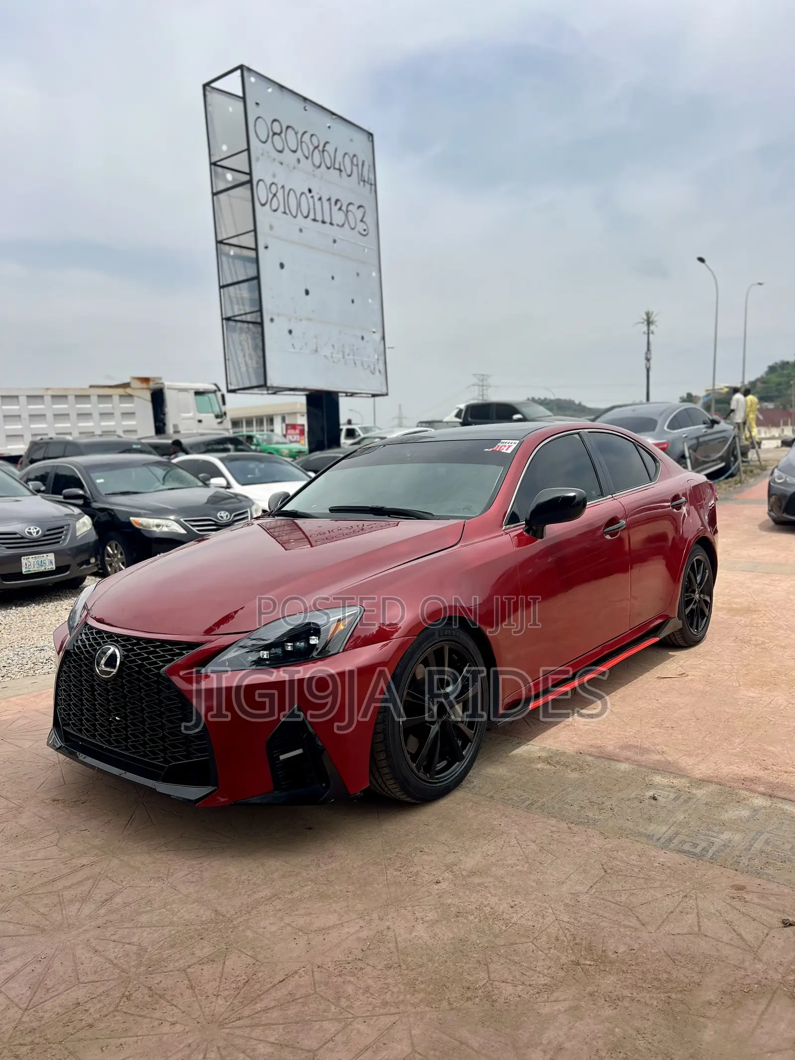 Lexus IS 350 2009 Red