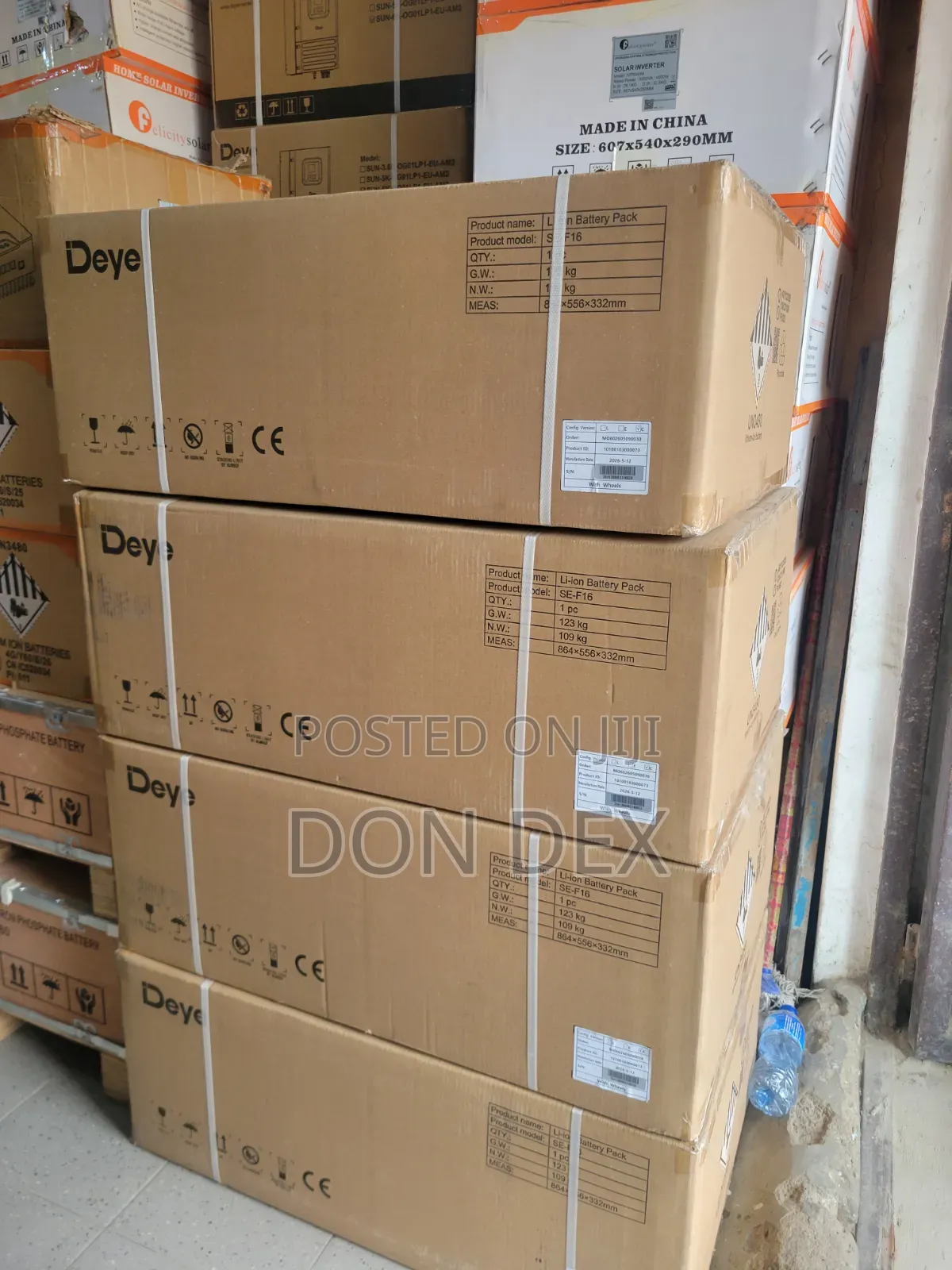 16kwh 48v Deye Lithium Ion Battery