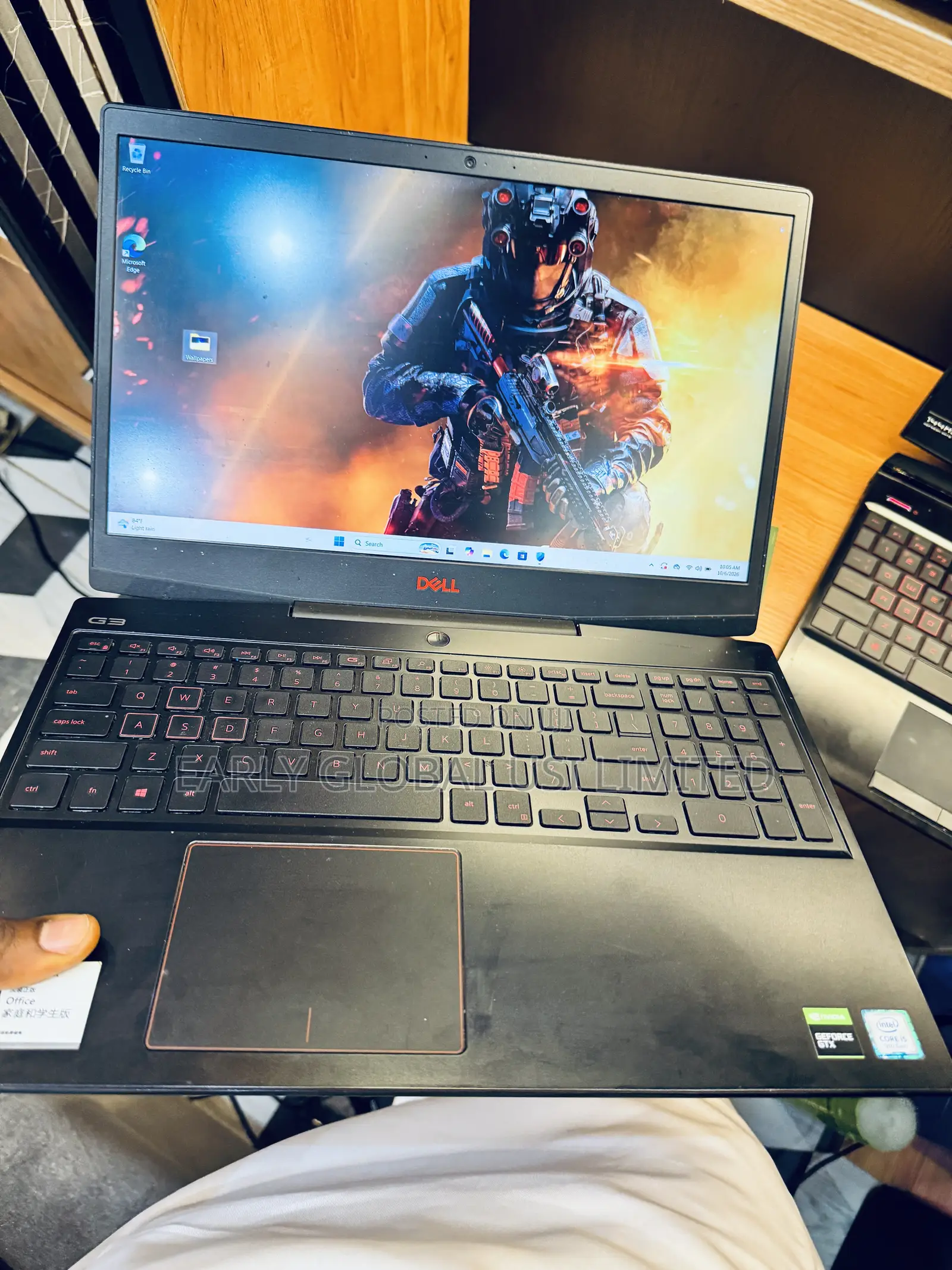 Laptop Dell G3 15 3590 16GB Intel Core i5 SSD 512GB