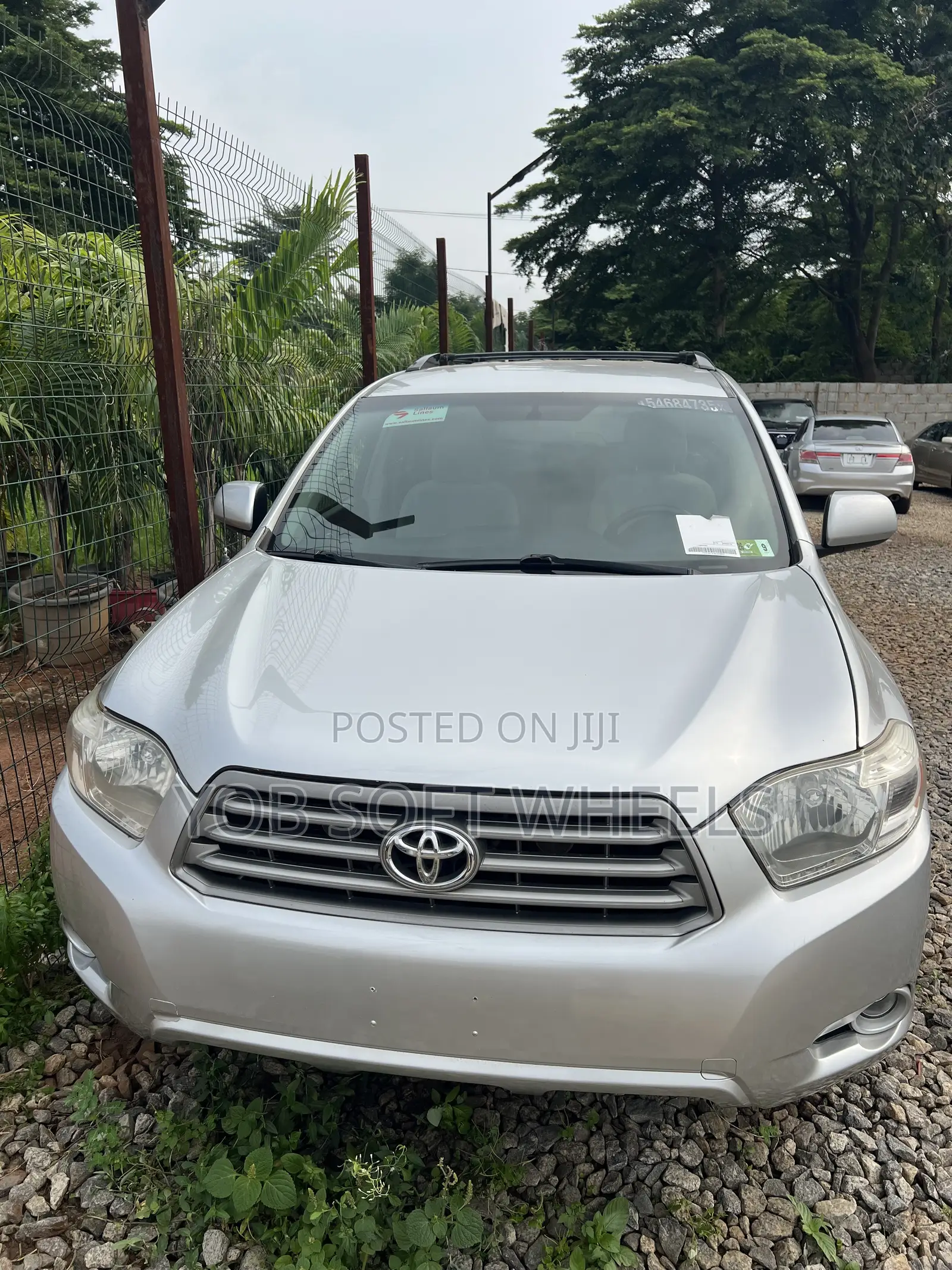 Toyota Highlander Limited 2008 Silver