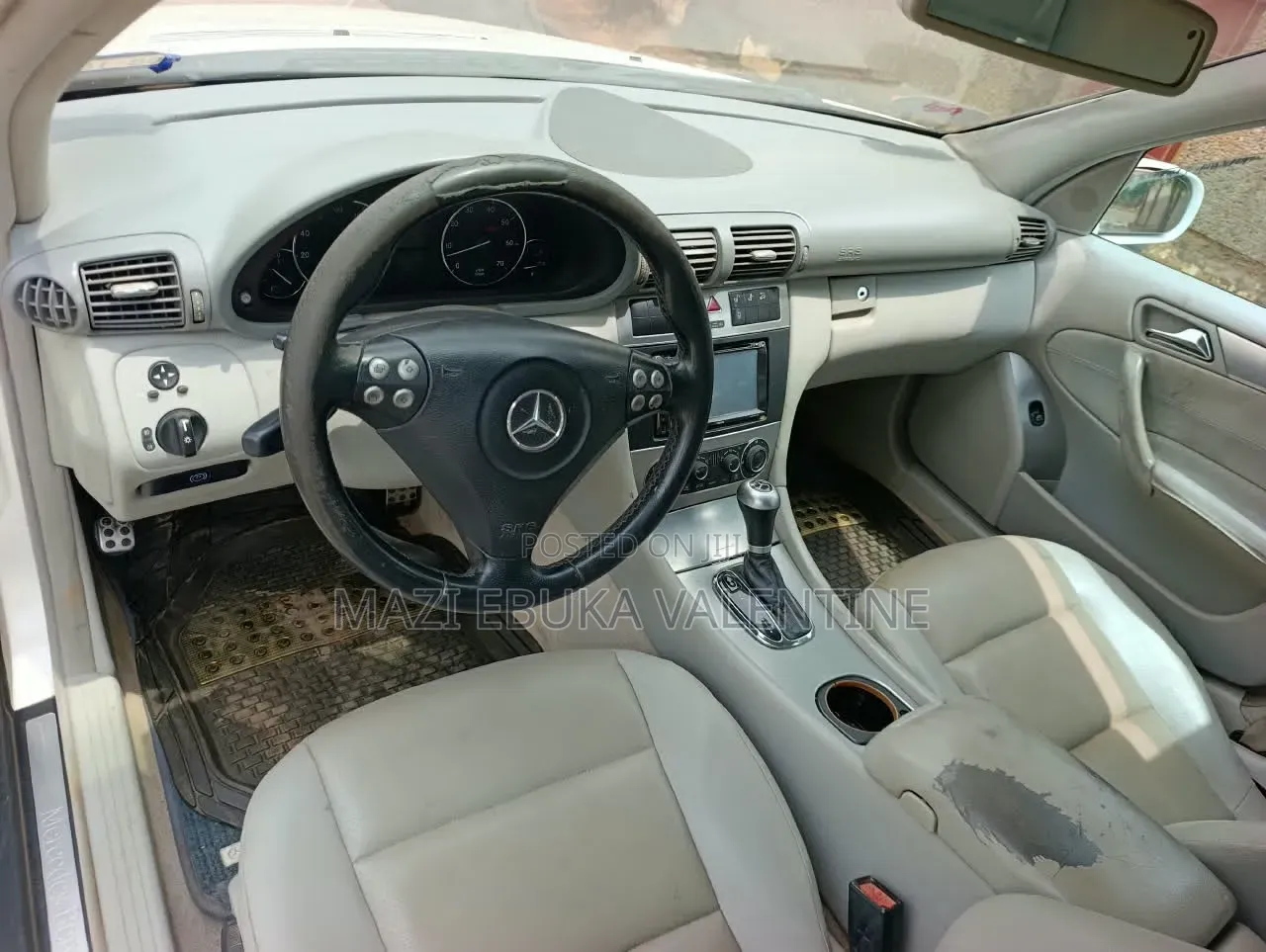Mercedes-Benz C230 2007 White