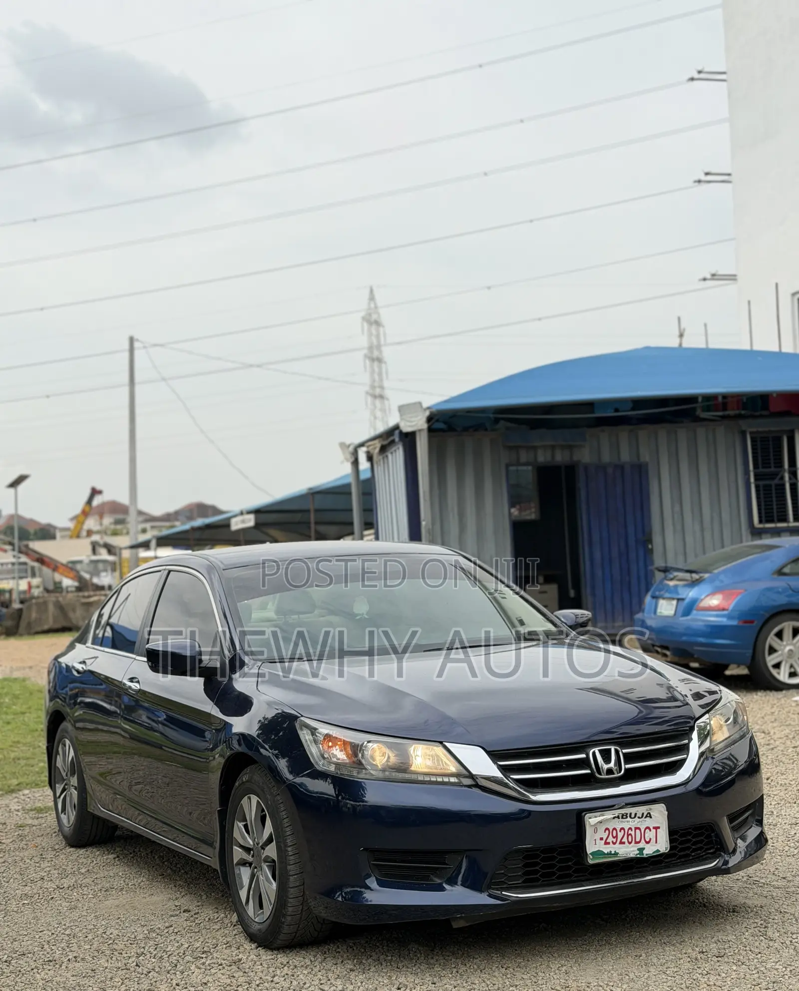 Honda Accord LX 4dr Sedan (2.4L 4cyl 6M) 2014 Blue