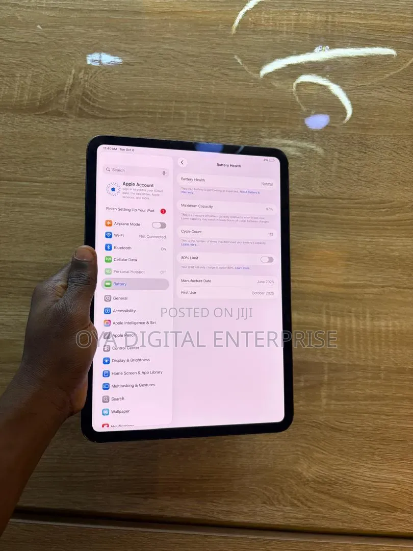 Apple iPad Pro 11 (2024) 256 GB Gray