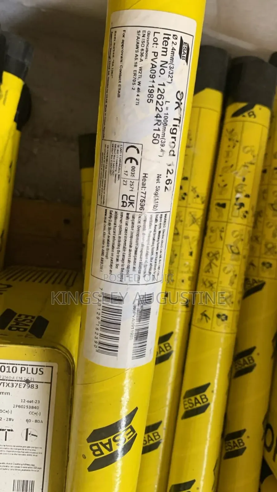 Esab Carbon Steel Welding Rod 70s-2