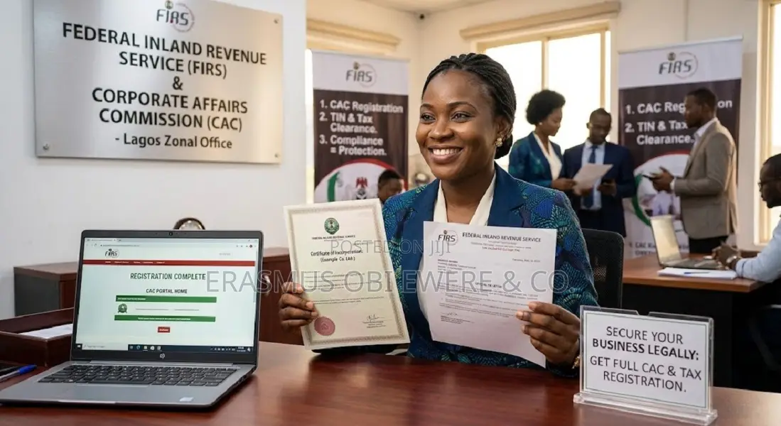 Secure Your Business Legally: Get Full CAC & Tax Registration