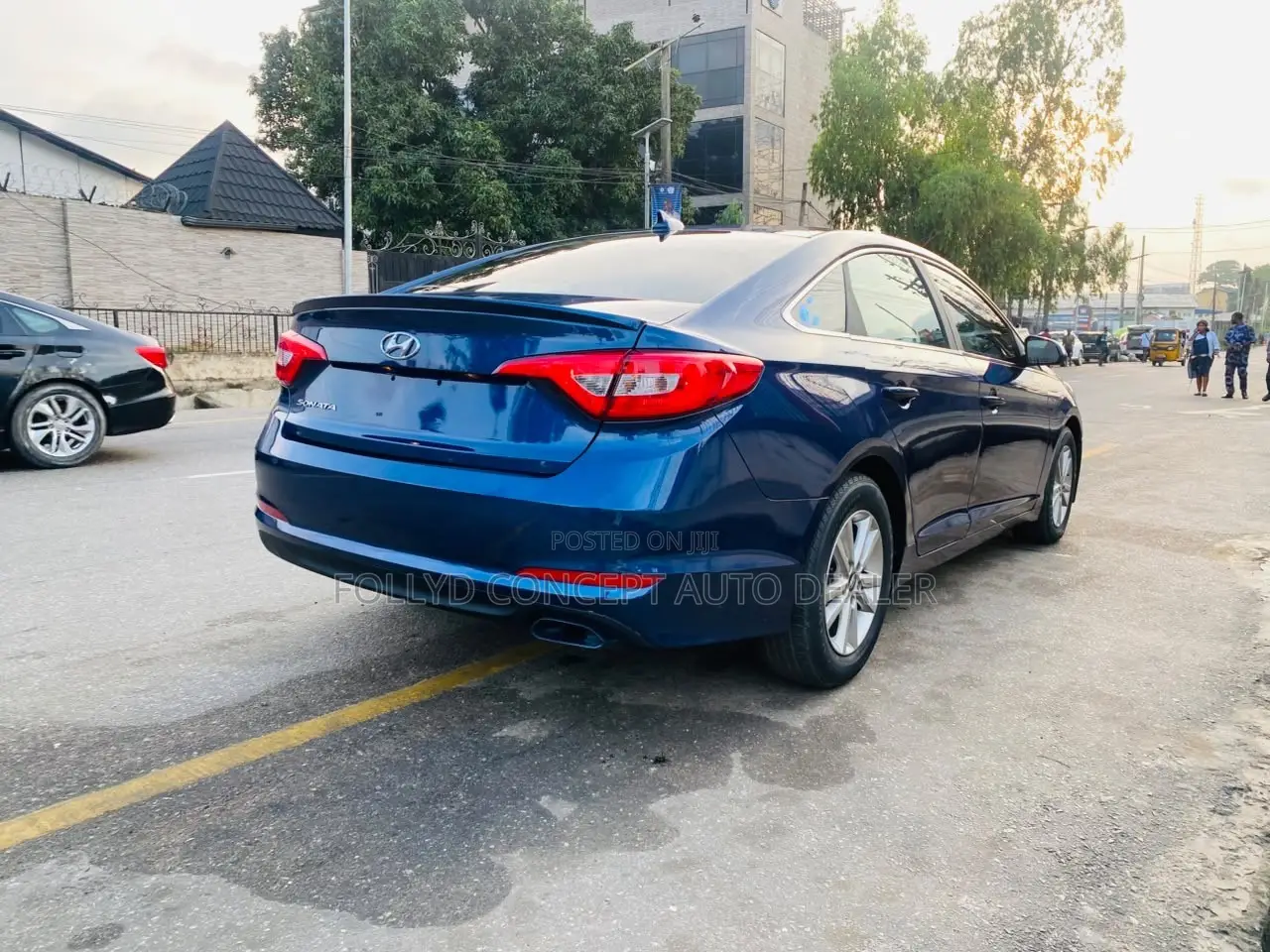 Hyundai Sonata SE 4dr Sedan (2.4L 4cyl 6A) 2015 Blue