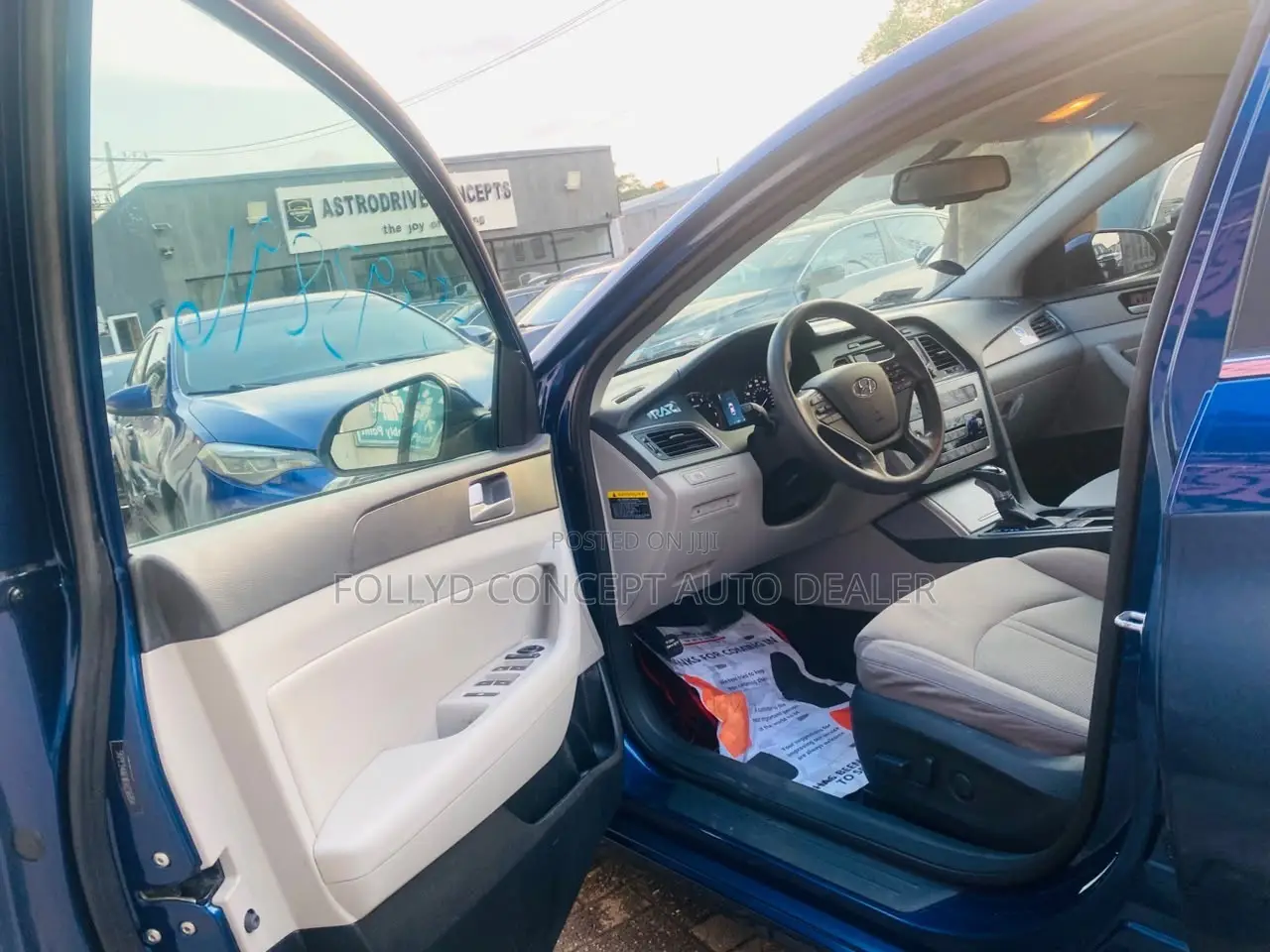 Hyundai Sonata SE 4dr Sedan (2.4L 4cyl 6A) 2015 Blue