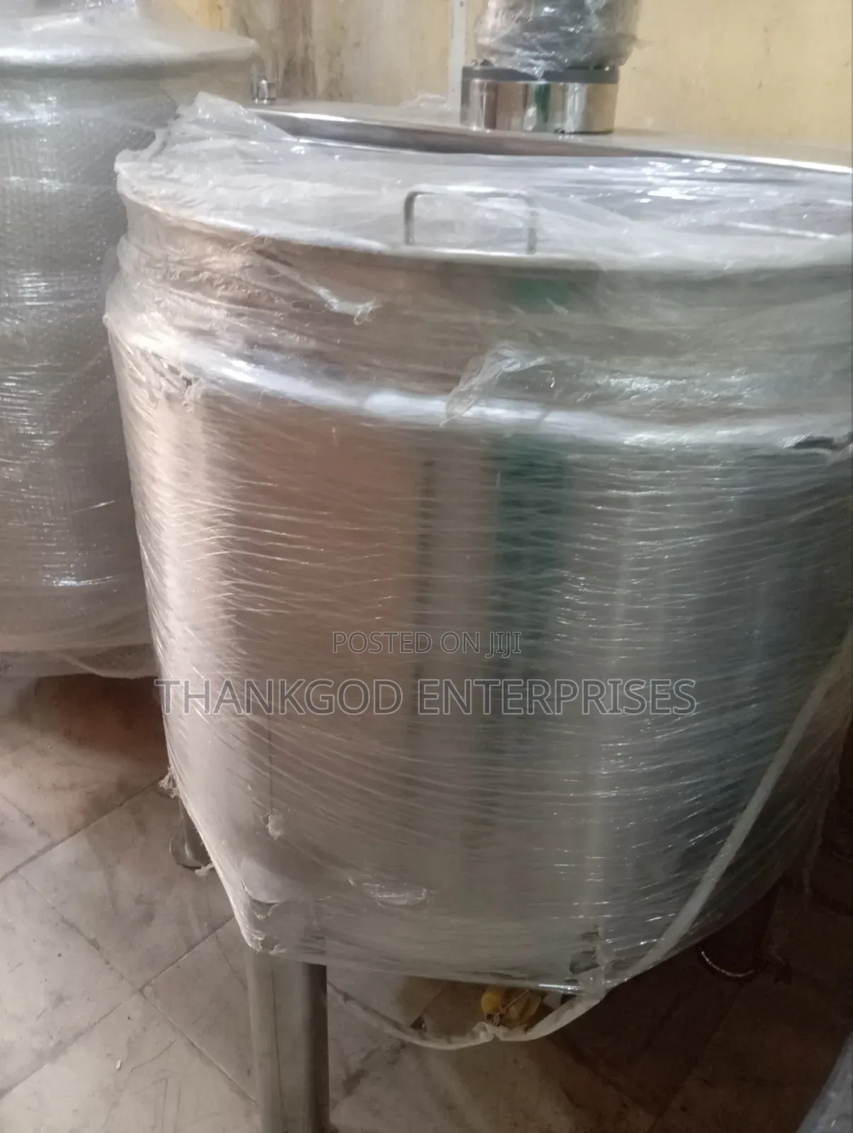 Heating and Cooling Pasteurizer Tank 500l