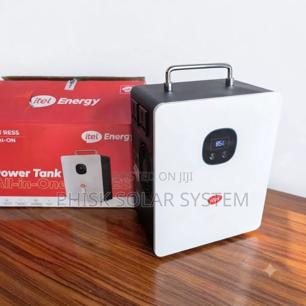 Itel 500W Solar Generator All-in-One + Lithium Battery
