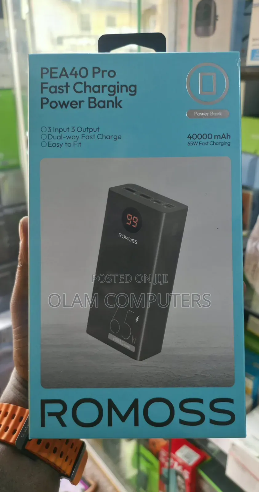 Romoss PEA40 Pro Fast Charging Power Bank