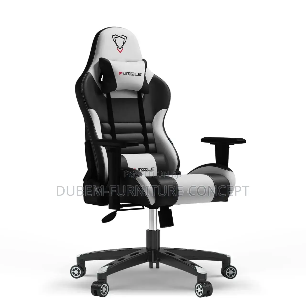 Electric Game Desk With Furgle Office Chair