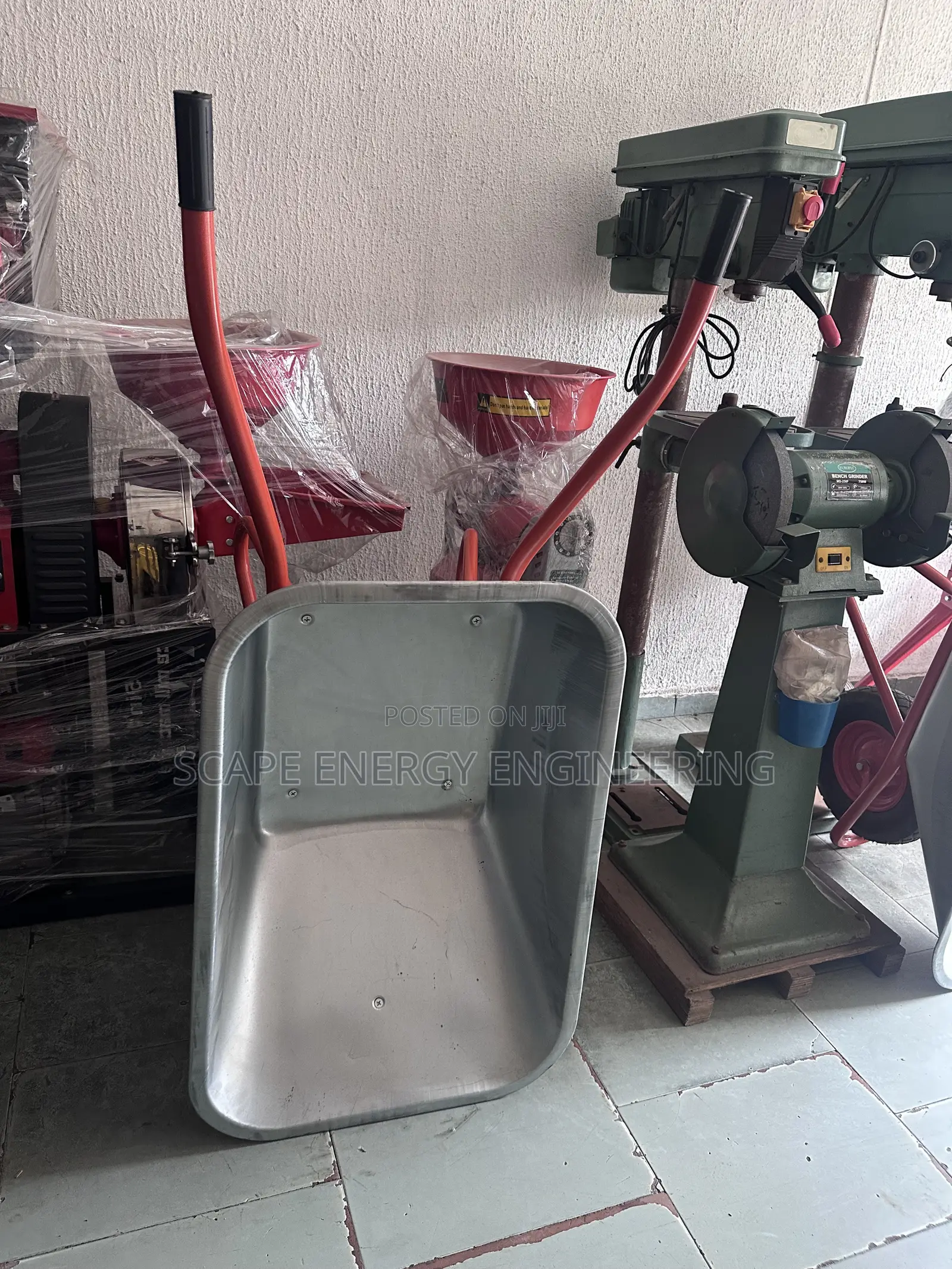 Stainless Heavy Duty Wheelbarrow