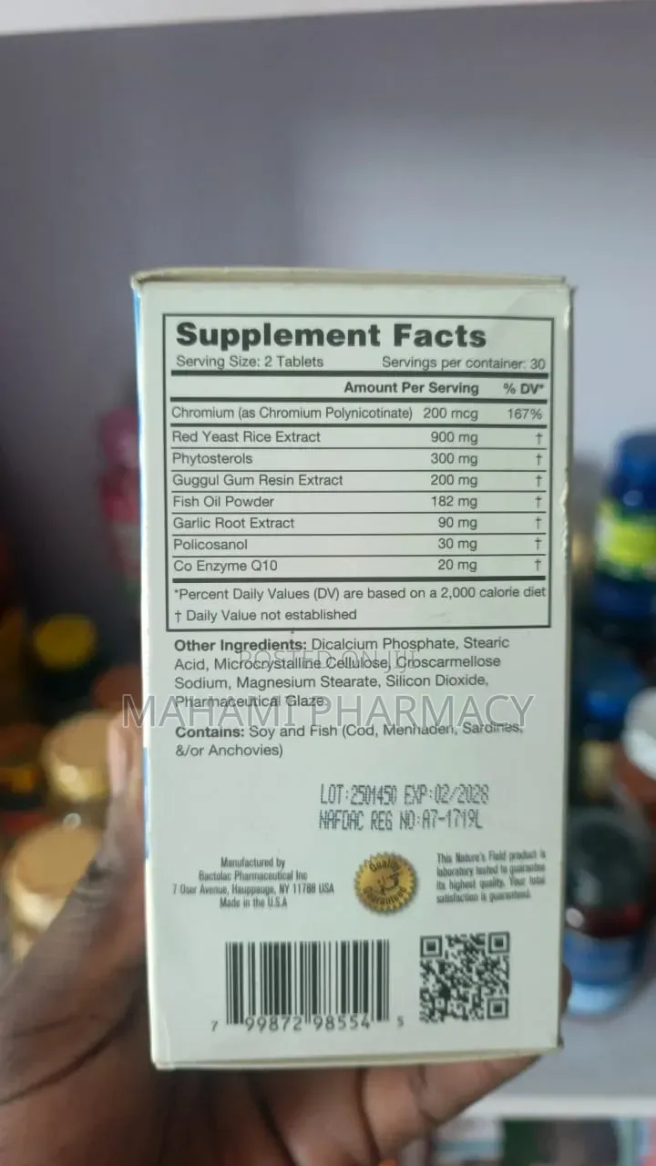 Nature's Field Cholesterol Defence 60 Tablets