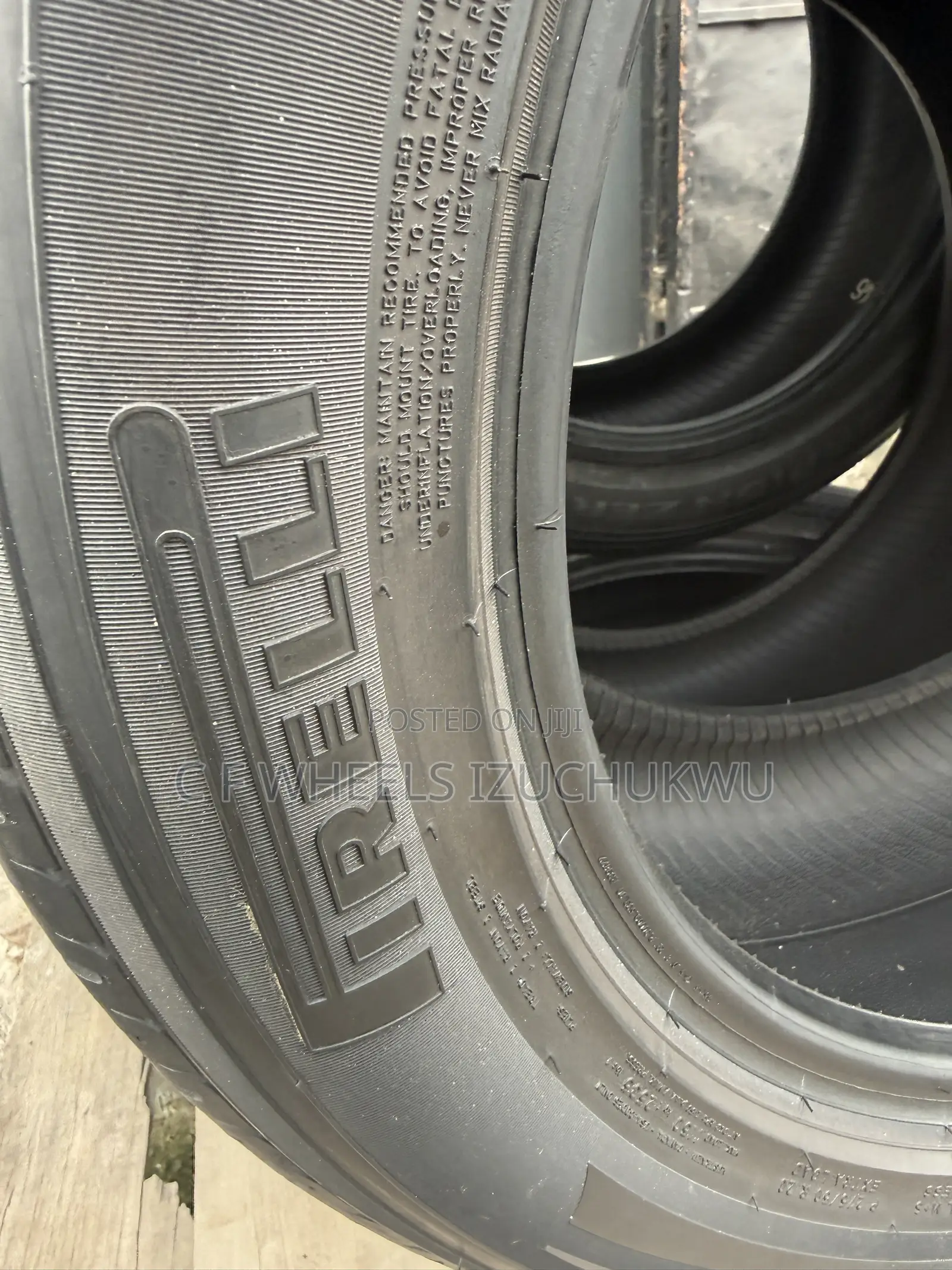 295/40/22 Pirelli Tokunbo Tire With Current Date 2025