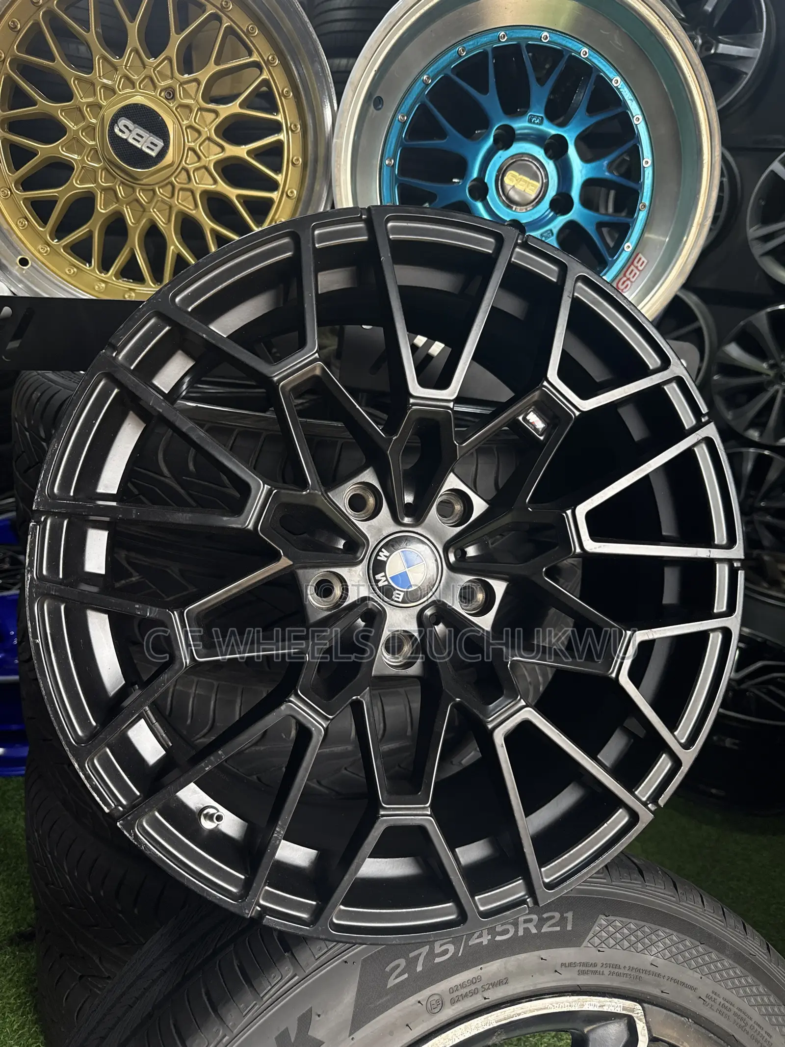 Staggered 18-Inch BMW Rim