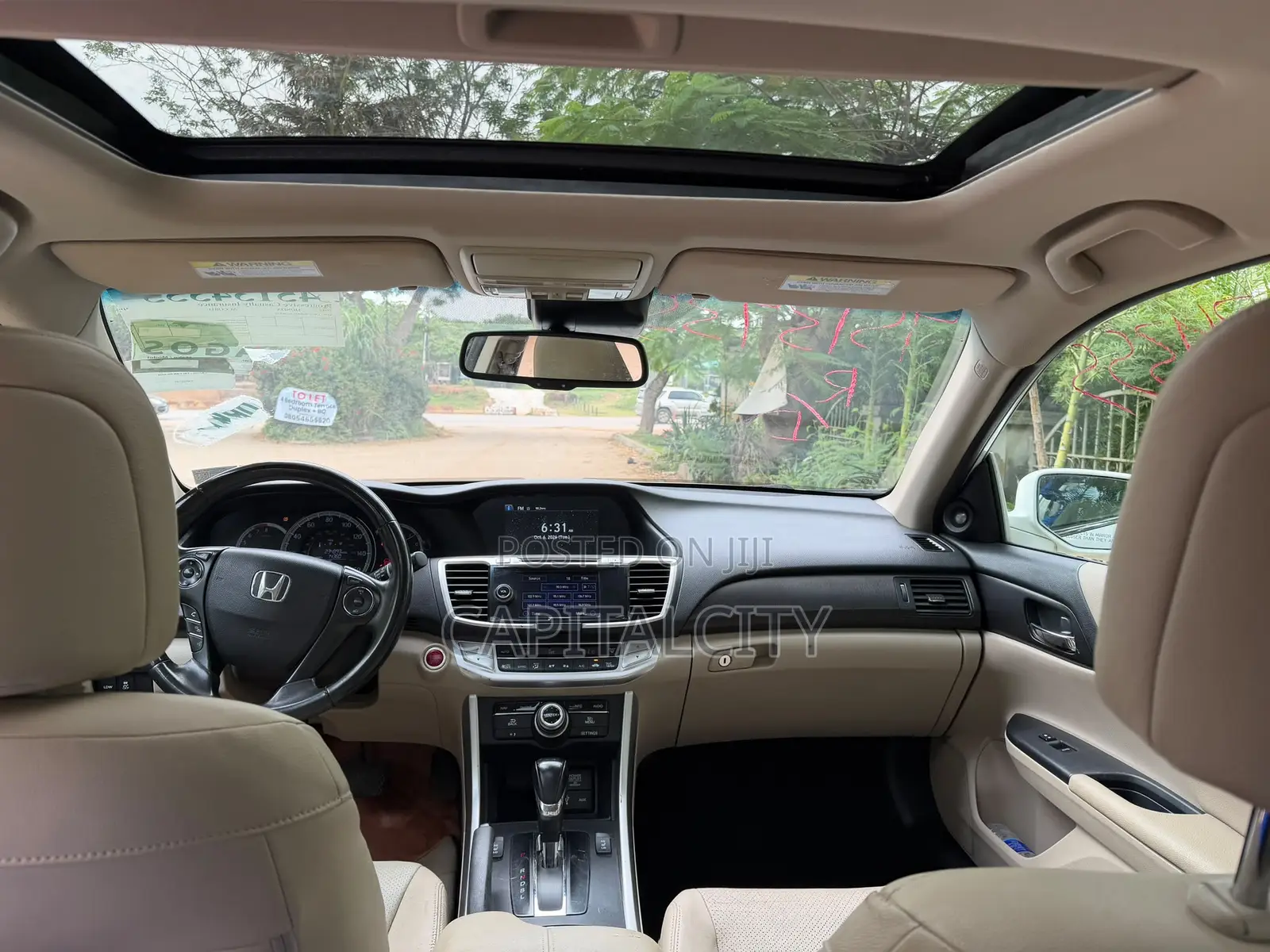 Honda Accord EX-L 4dr Sedan (2.4L 4cyl CVT) 2015 White