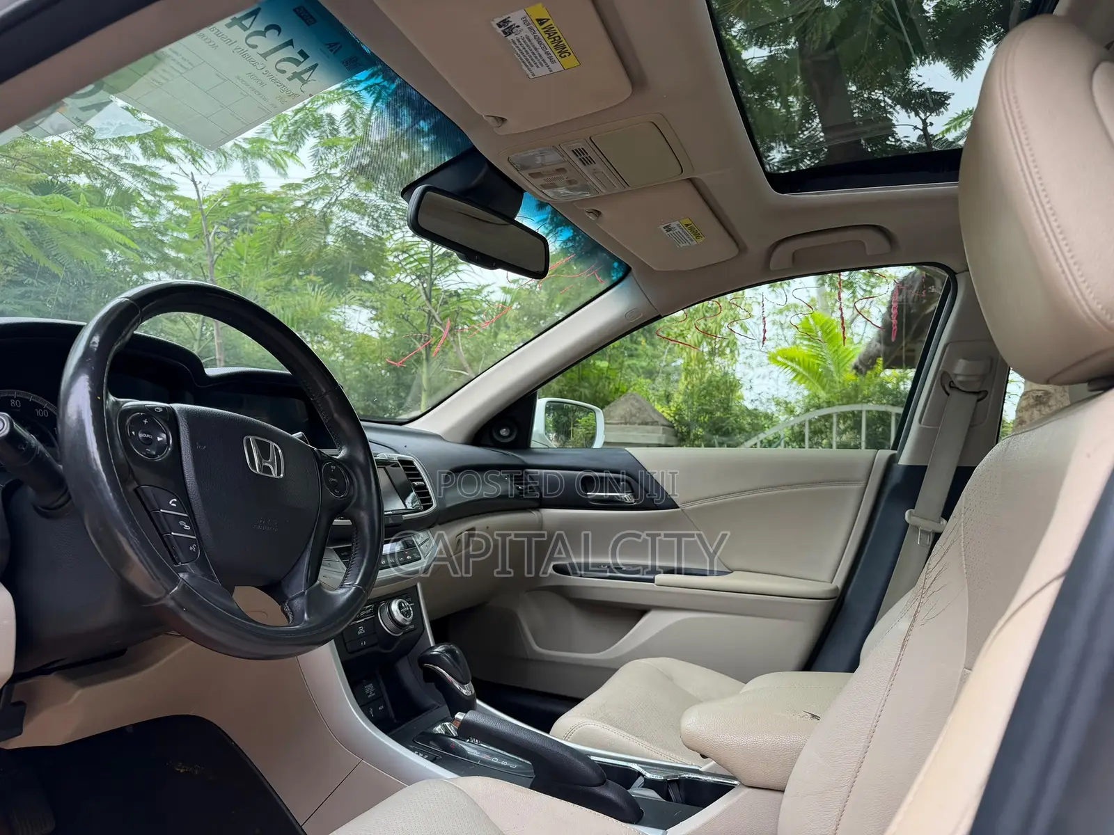 Honda Accord EX-L 4dr Sedan (2.4L 4cyl CVT) 2015 White
