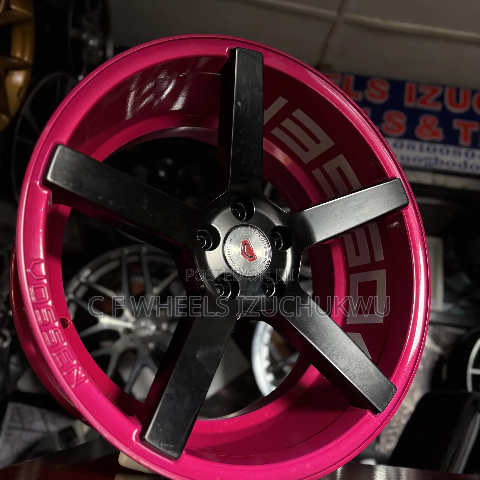 17-Inch Engraved Vossen for Toyota Corolla, Matrix,