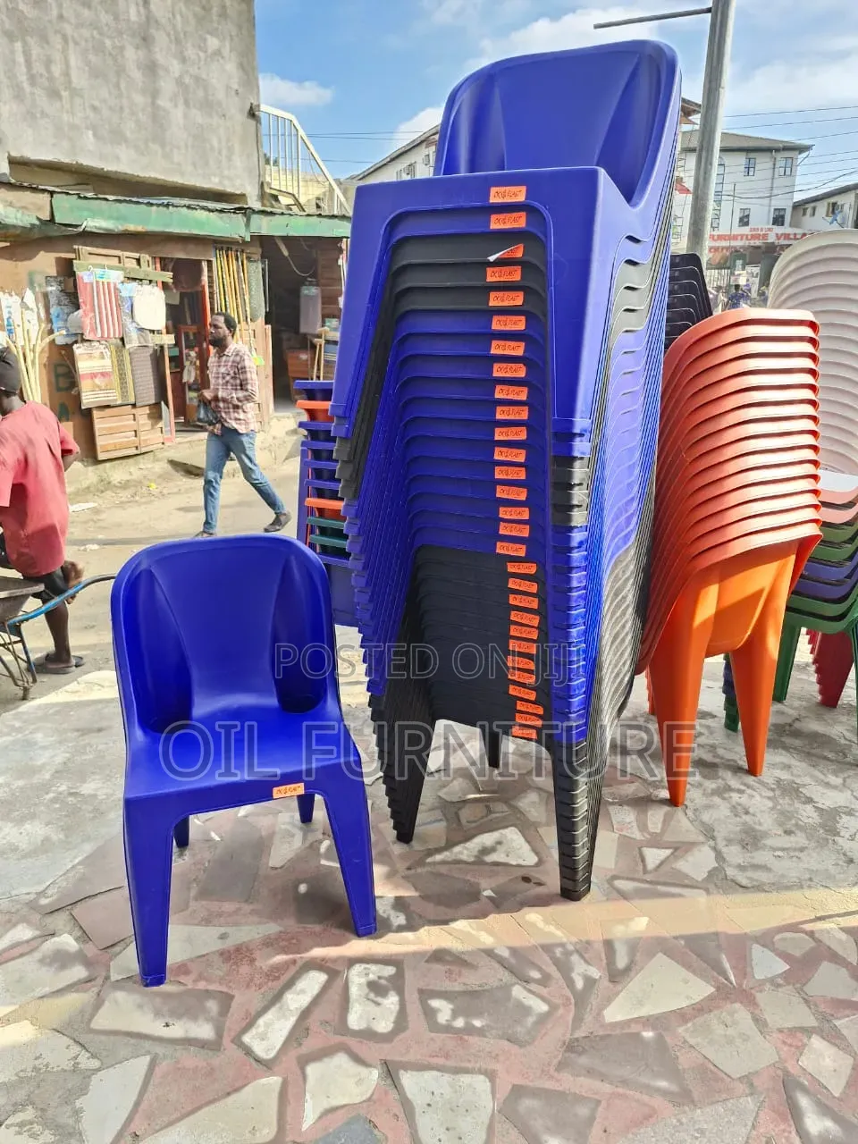 Heavy-Duty Armless Plastic Chairs,Durable Stackable Event & Home Seat