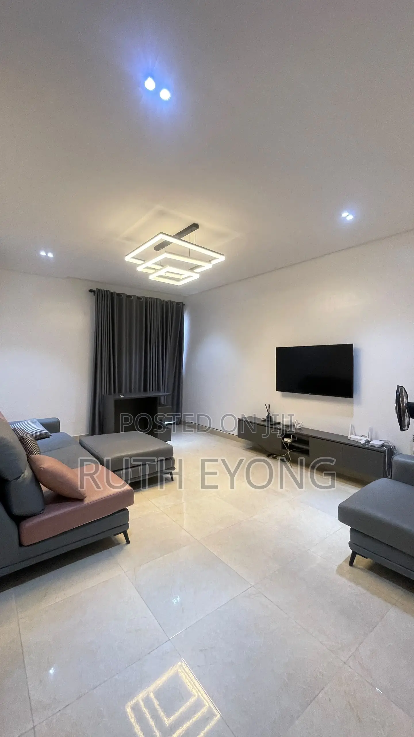 Furnished 4bdrm Duplex in Agungi for rent