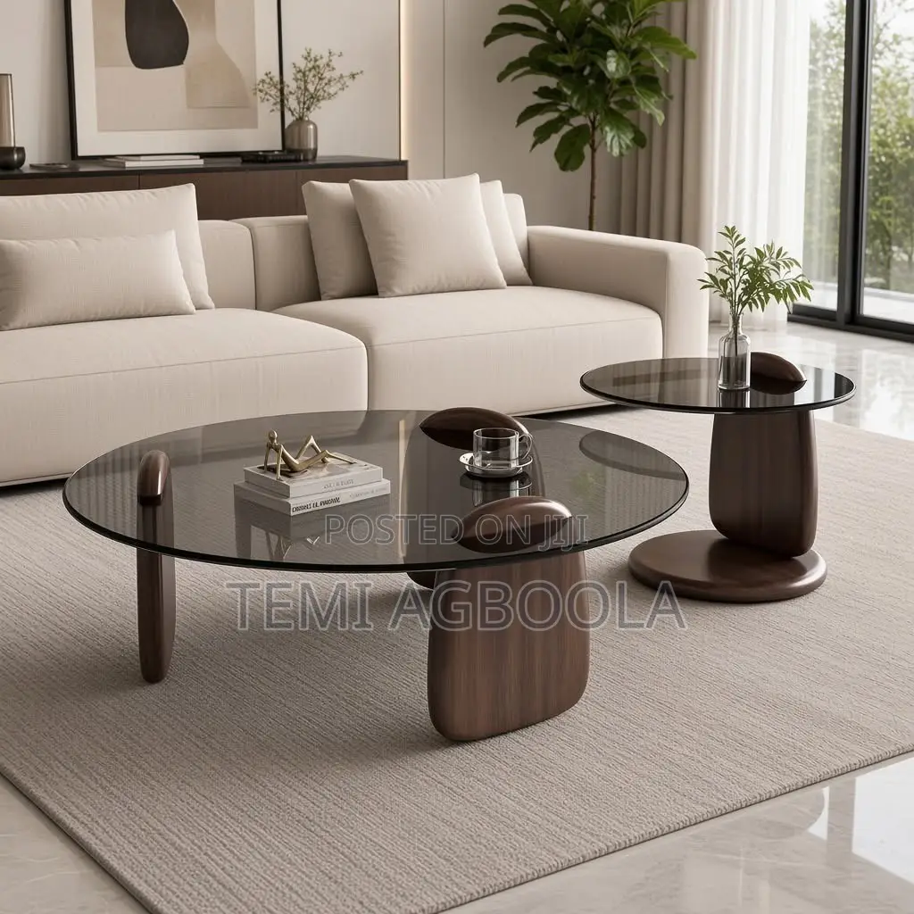 Glass Top Center Table
