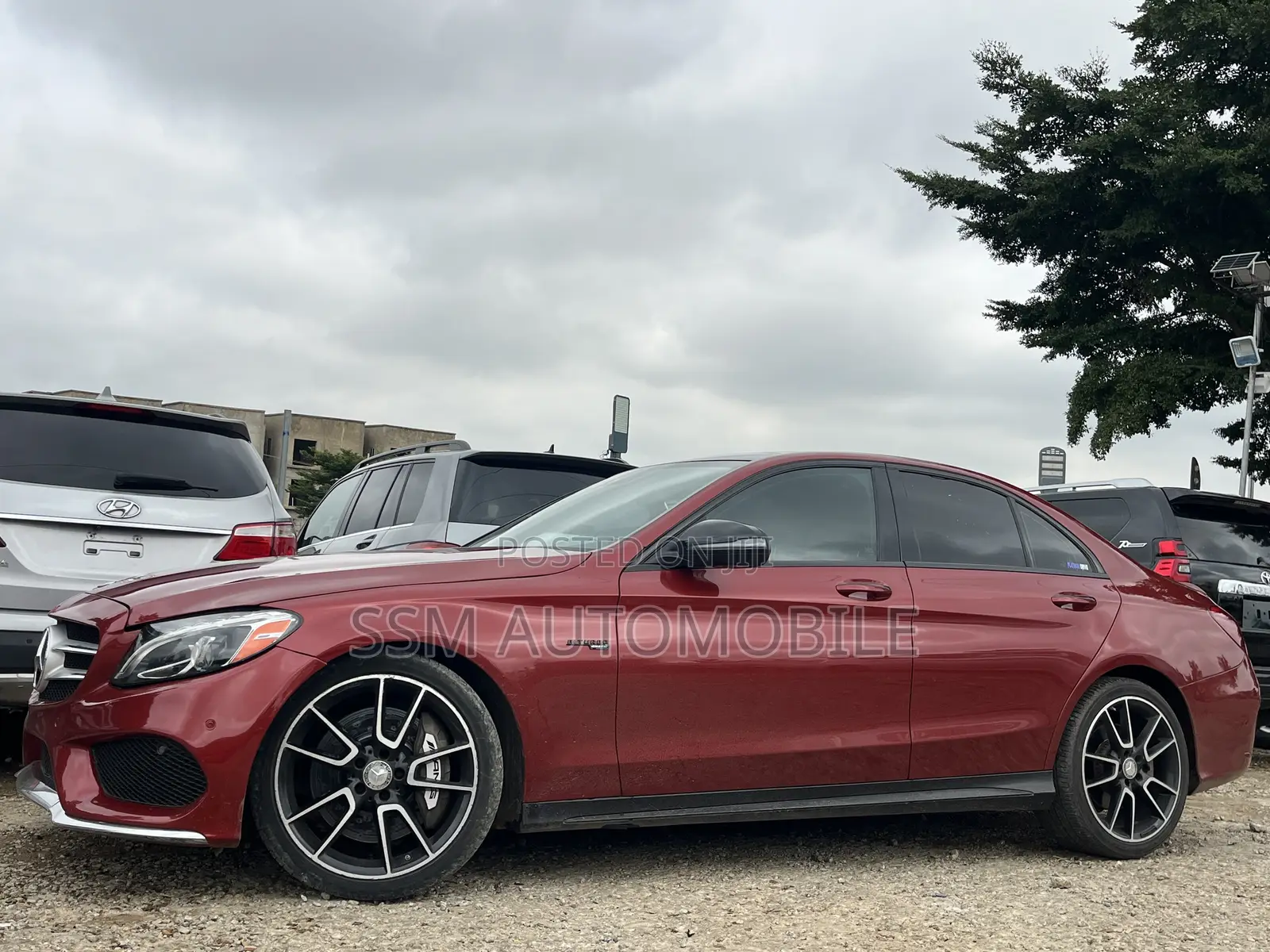 Mercedes-Benz C43 2017 Red