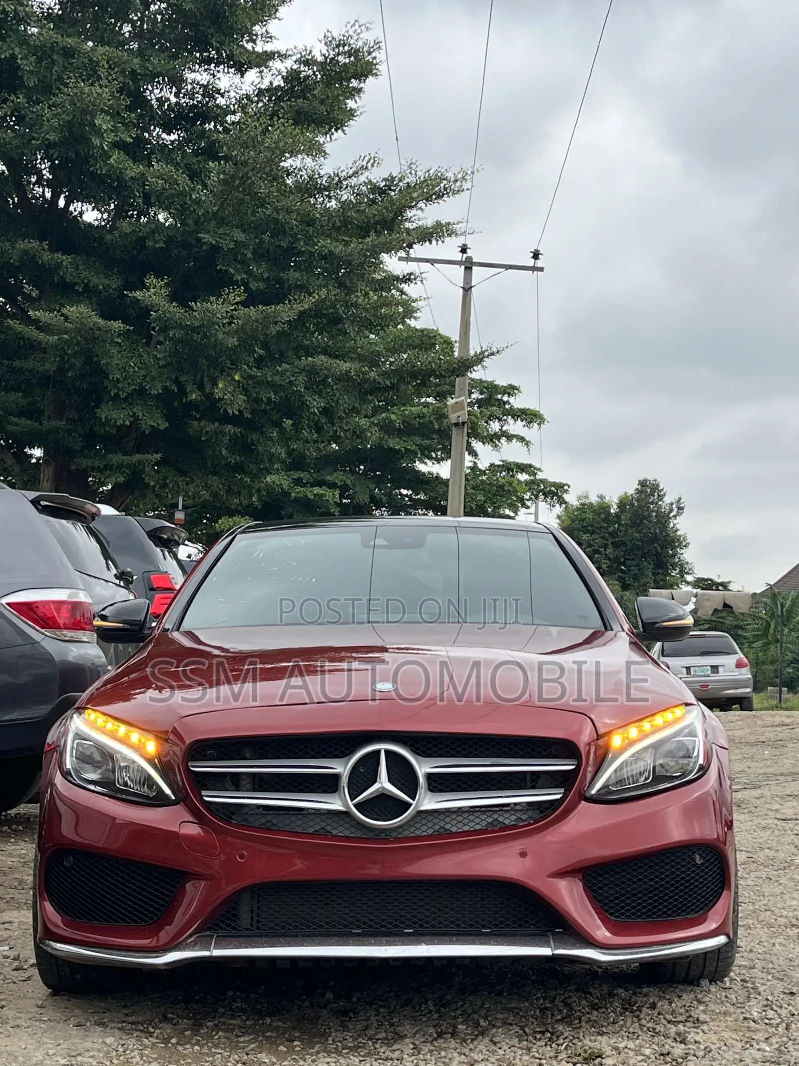 Mercedes-Benz C43 2017 Red