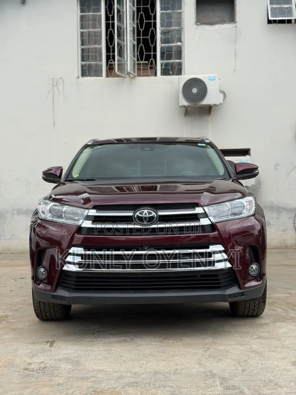Toyota Highlander Limited Platinum 2019 Burgundy