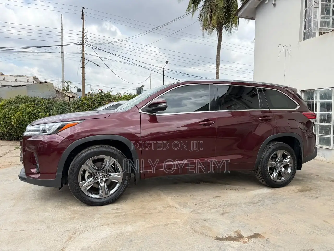 Toyota Highlander Limited Platinum 2019 Burgundy