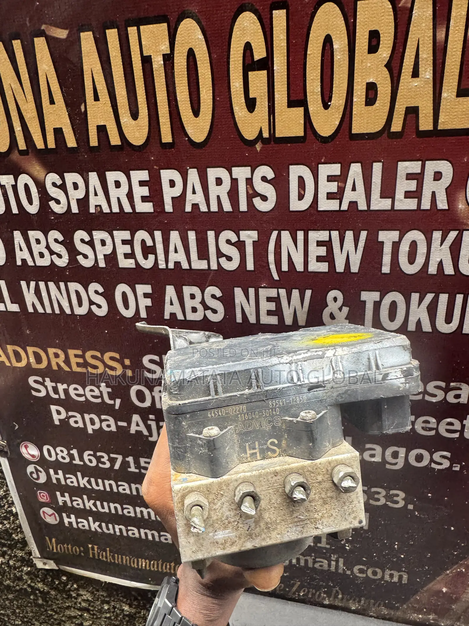 Toyota Corolla 2011 ABS Pump – Good Tokunbo