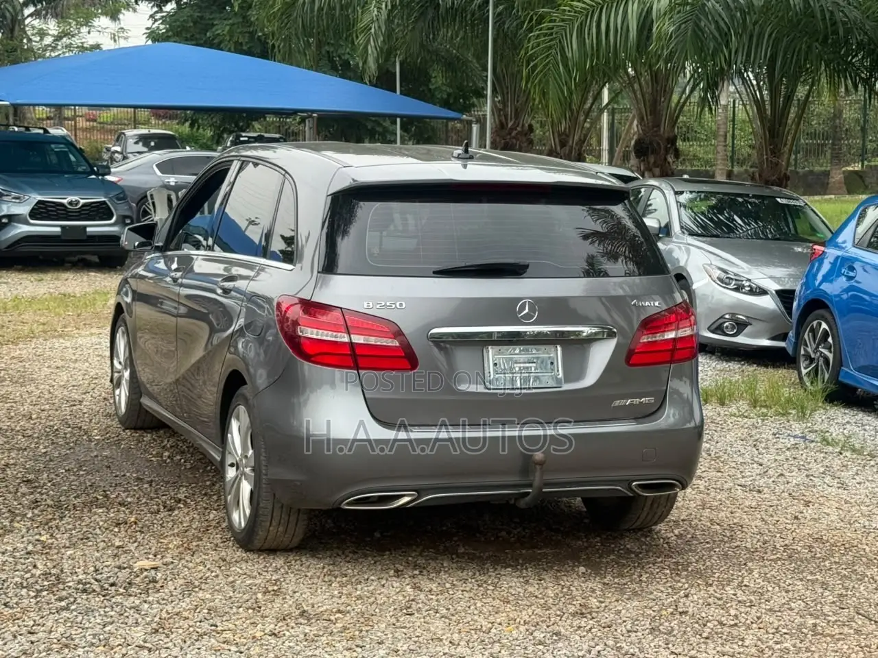 Mercedes-Benz B-Class 2017 Gray