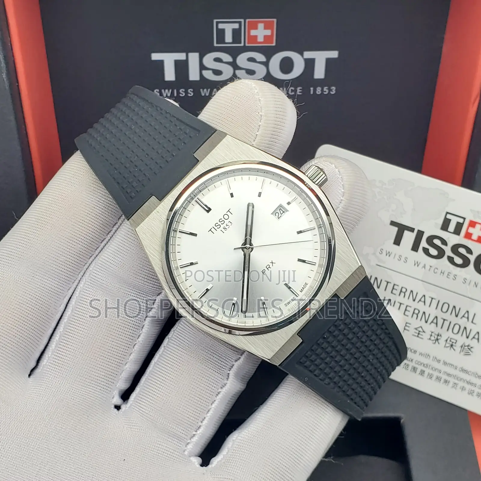 Men’s Rubber Strap Wristwatches | Day Display & Refined Style