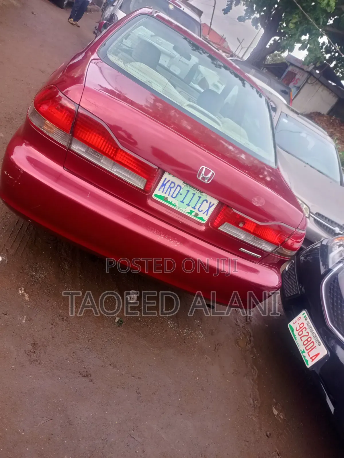 Honda Accord 2002 Red