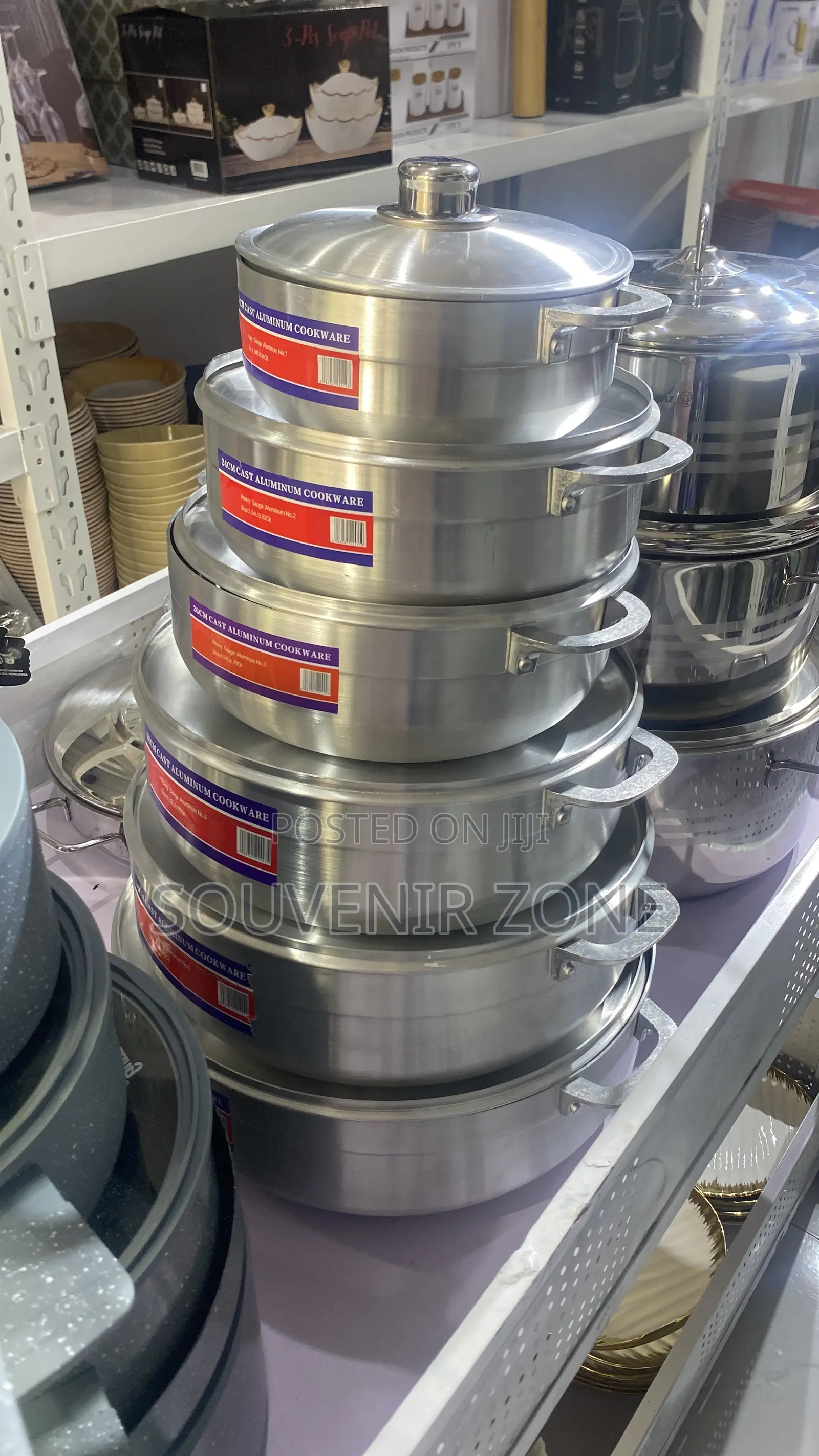 Tornados Aluminum Pot Set