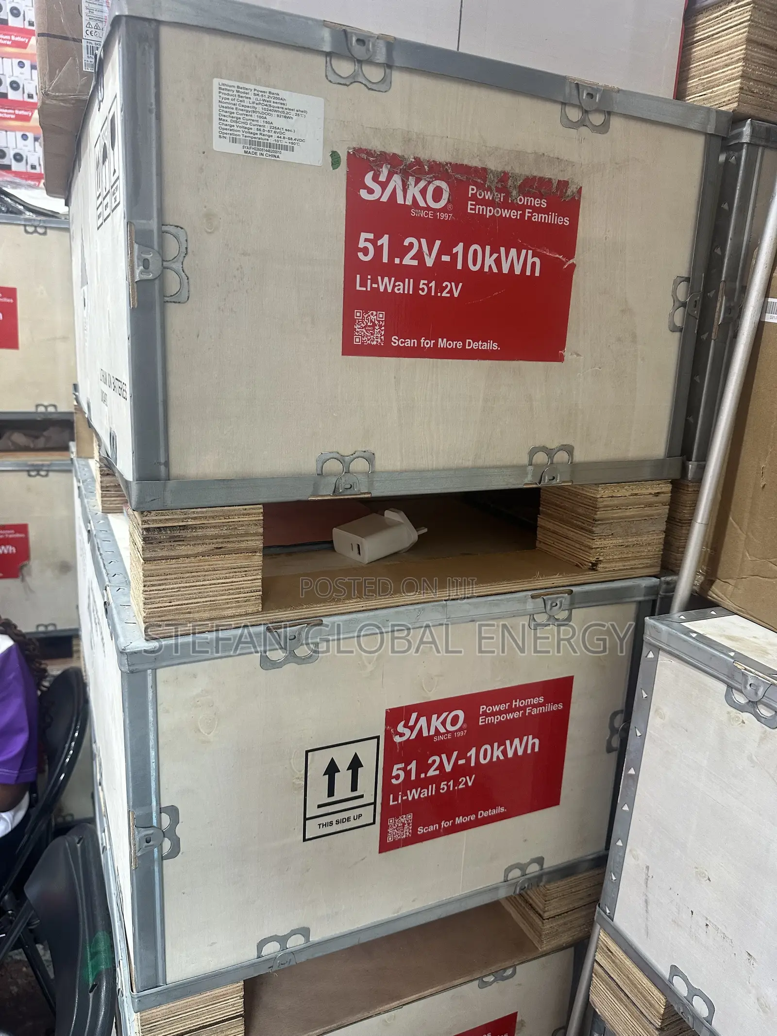 10kwh .51.2v Sako Littium Battery