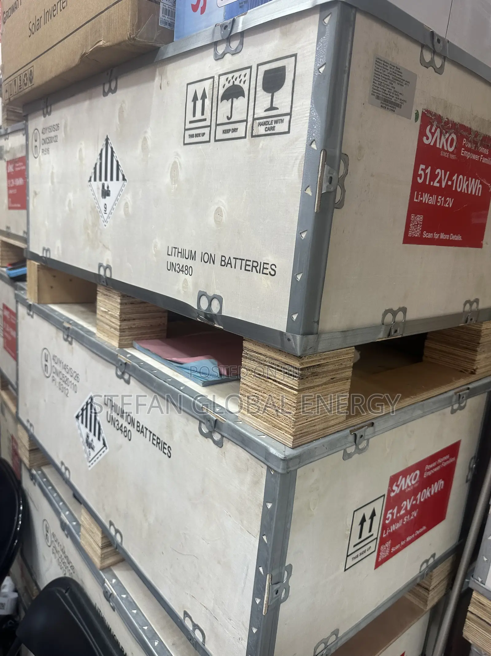 10kwh .51.2v Sako Littium Battery