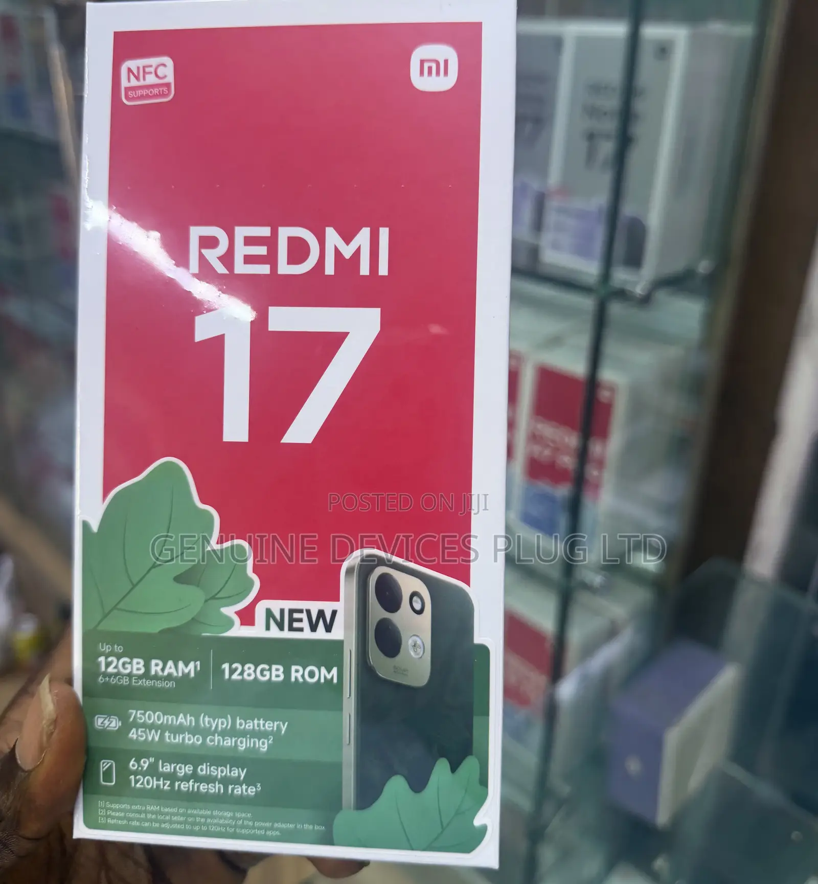 New Xiaomi Redmi 17 128 GB Black