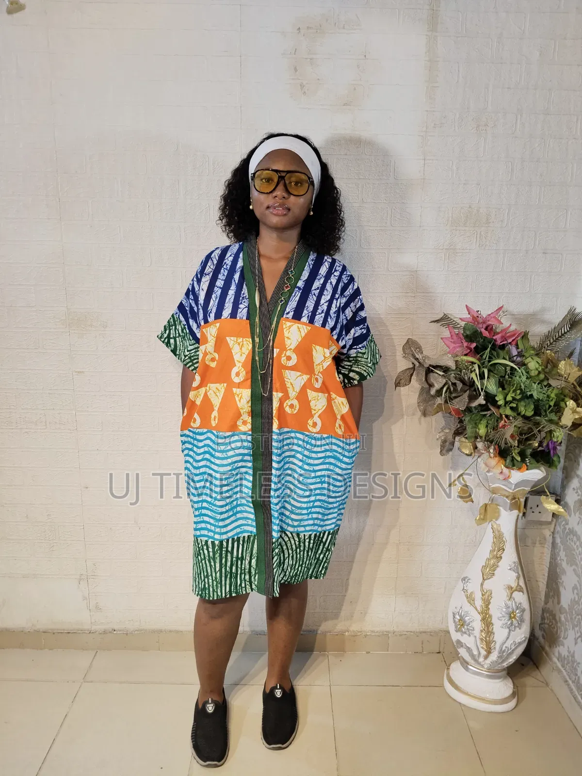Lovely Ankara Gown With Asoke