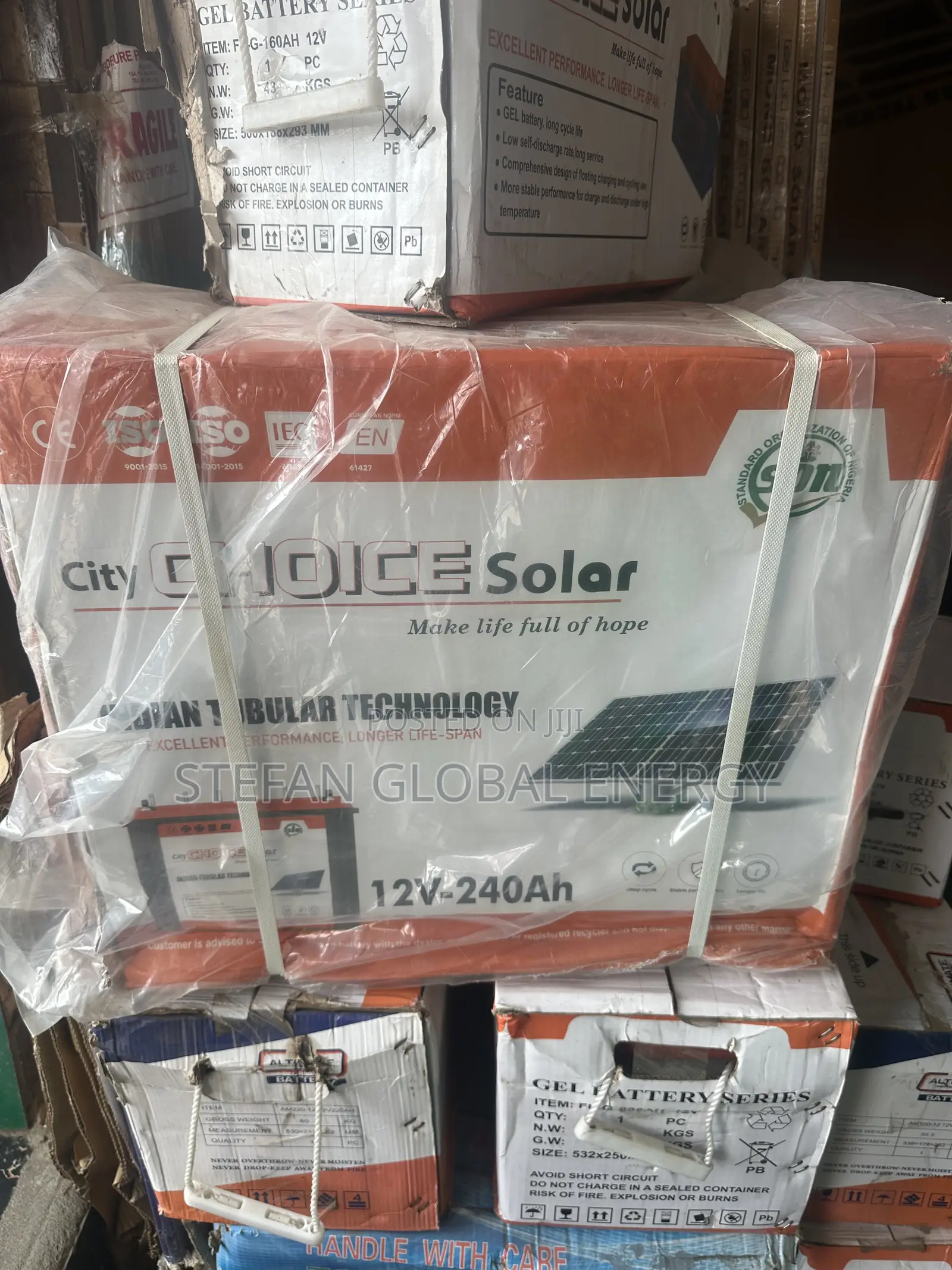 240Ah Choice Tubular Battery