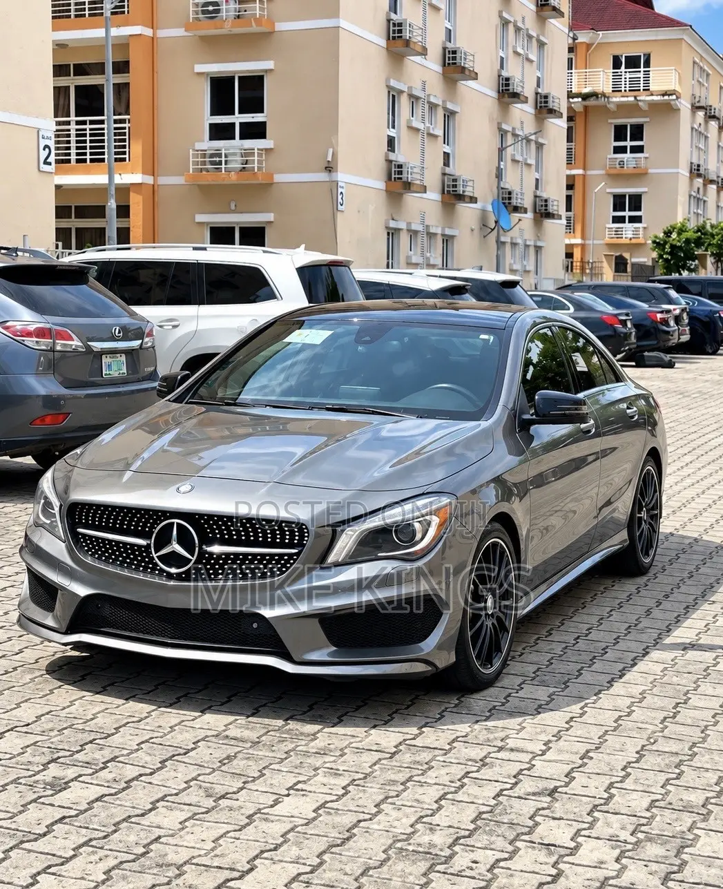 Mercedes-Benz CLA-Class CLA 250 4MATIC Sedan 2016 Gray