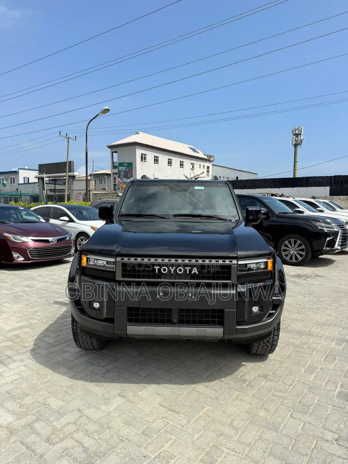 New Toyota Land Cruiser Prado 2025 Black